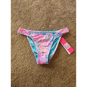 Lily Pulitzer Clancy Bikini Bottom Women's Size 6 Sand
